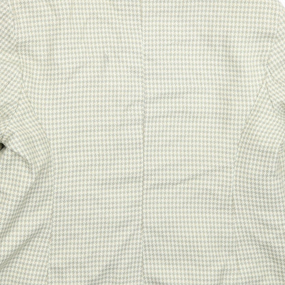 Klass Womens Multicoloured Houndstooth  Jacket Blazer Size 16