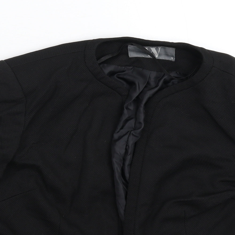 BHS Womens Black   Jacket Blazer Size 10