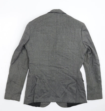 Mens UK Size 40 Marks and Spencer Regular Grey Suit Jacket