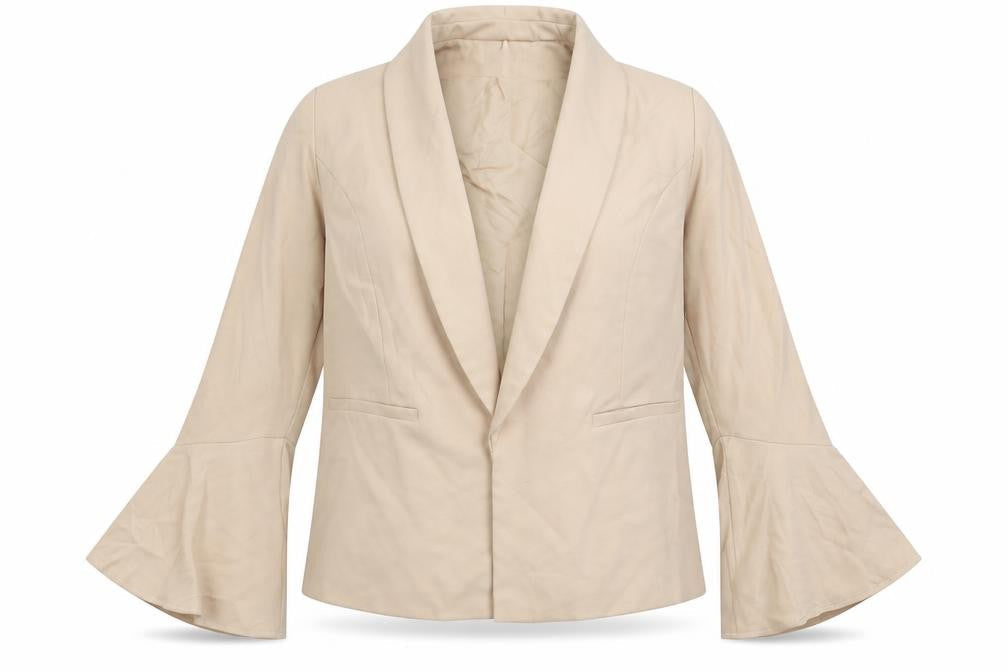 Womens UK Size 14 Marks and Spencer Regular Beige Blazer