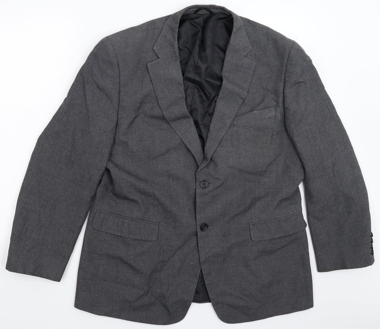 Mens UK Size 42 Burton Regular Grey Suit Jacket