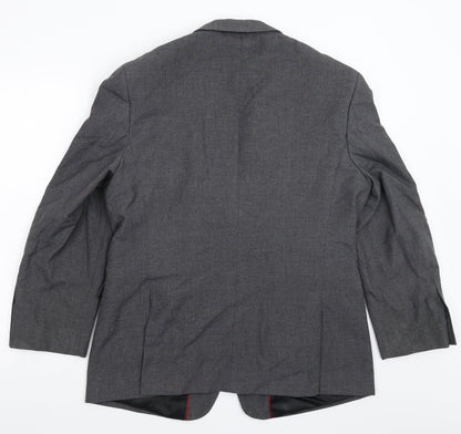 Mens UK Size 42 Burton Regular Grey Suit Jacket