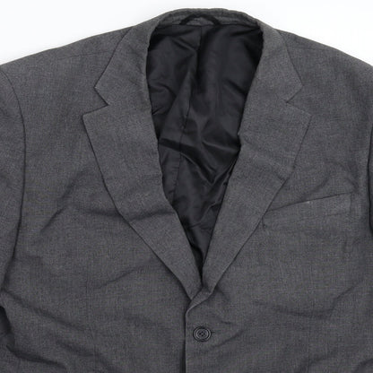 Mens UK Size 42 Burton Regular Grey Suit Jacket