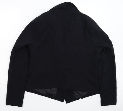 Womens UK Size 2XL FOREVER 21 Black Jacket