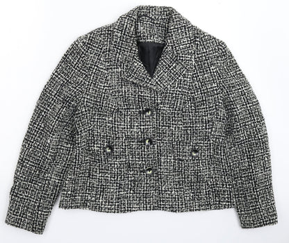 Womens UK Size M Preworn Grey Jacket