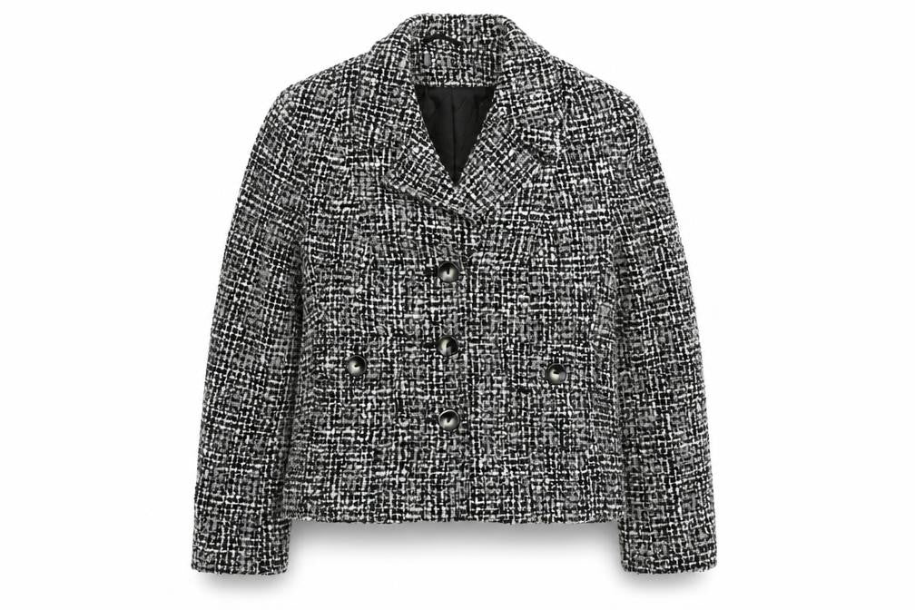 Womens UK Size M Preworn Grey Jacket