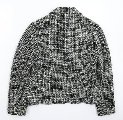 Womens UK Size M Preworn Grey Jacket