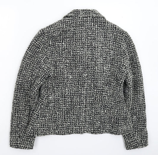 Womens UK Size M Preworn Grey Jacket