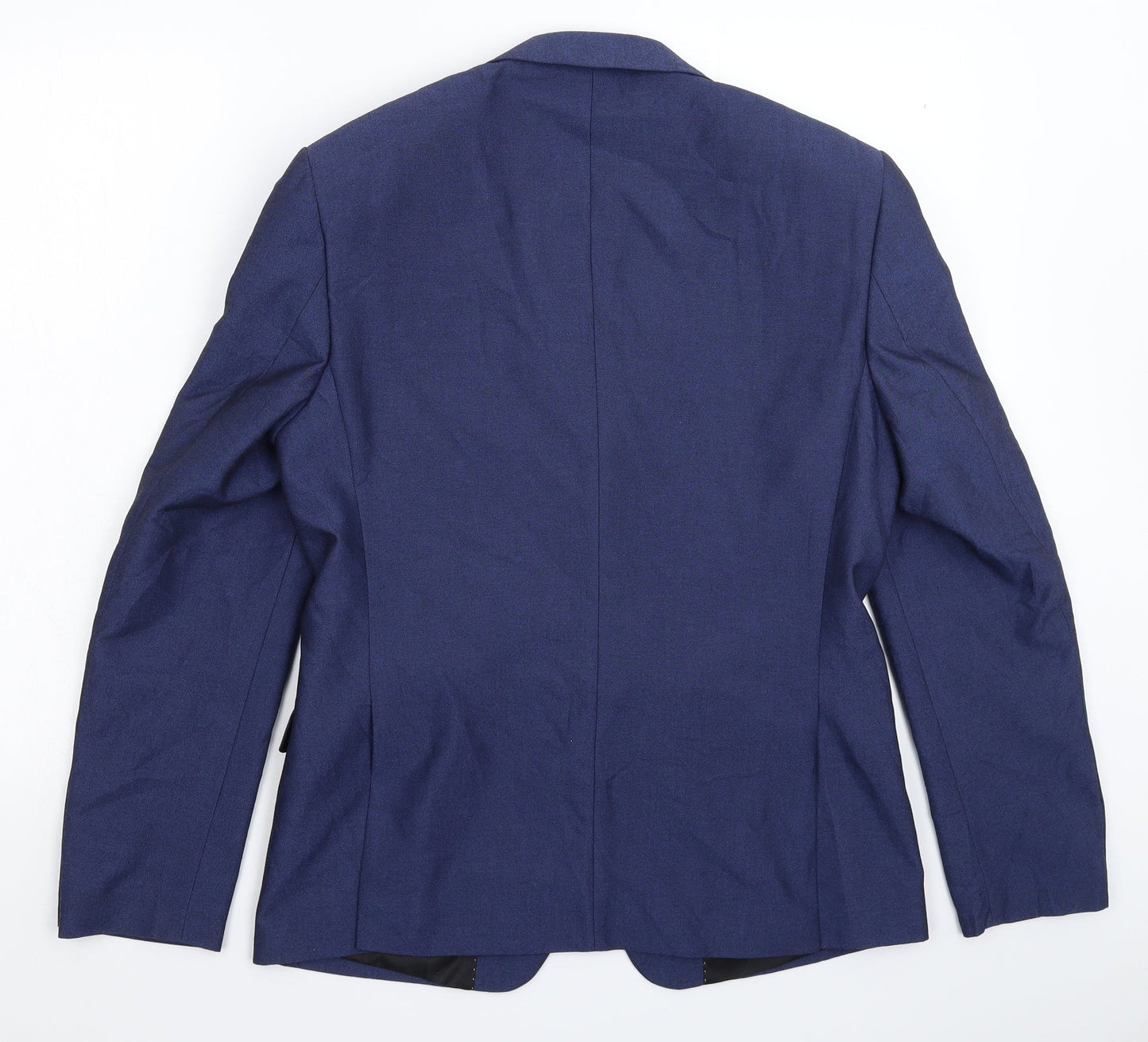 Mens UK Size 38 Burton Regular Blue Suit Jacket