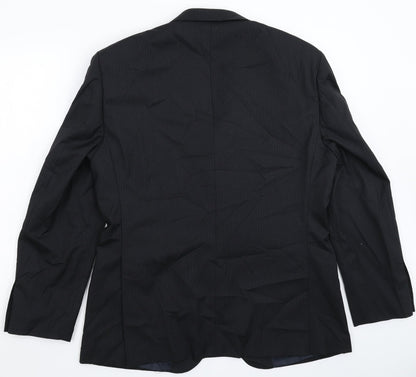 Mens UK Size 40 NEXT Regular Black Suit Jacket