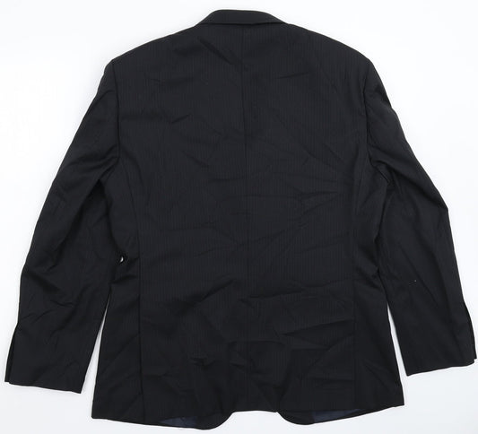 Mens UK Size 40 NEXT Regular Black Suit Jacket