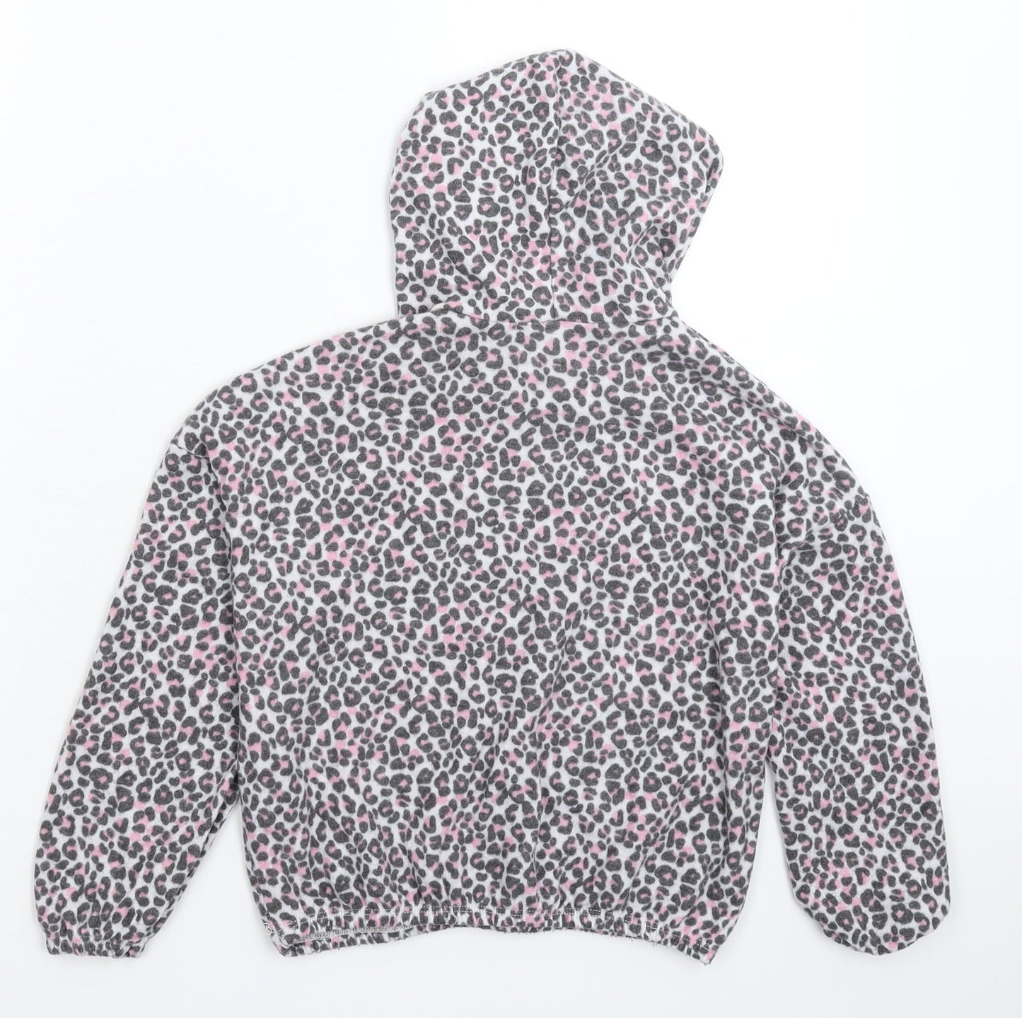 Preworn Womens Multicoloured Animal Print  Pullover Hoodie Size M