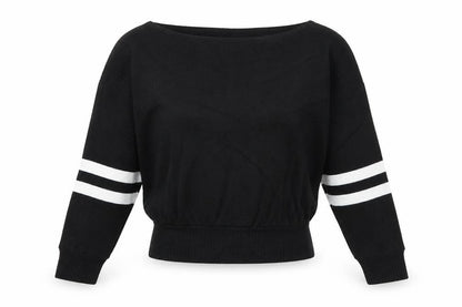 Womens UK Size M Misspap Black Pullover Jumper
