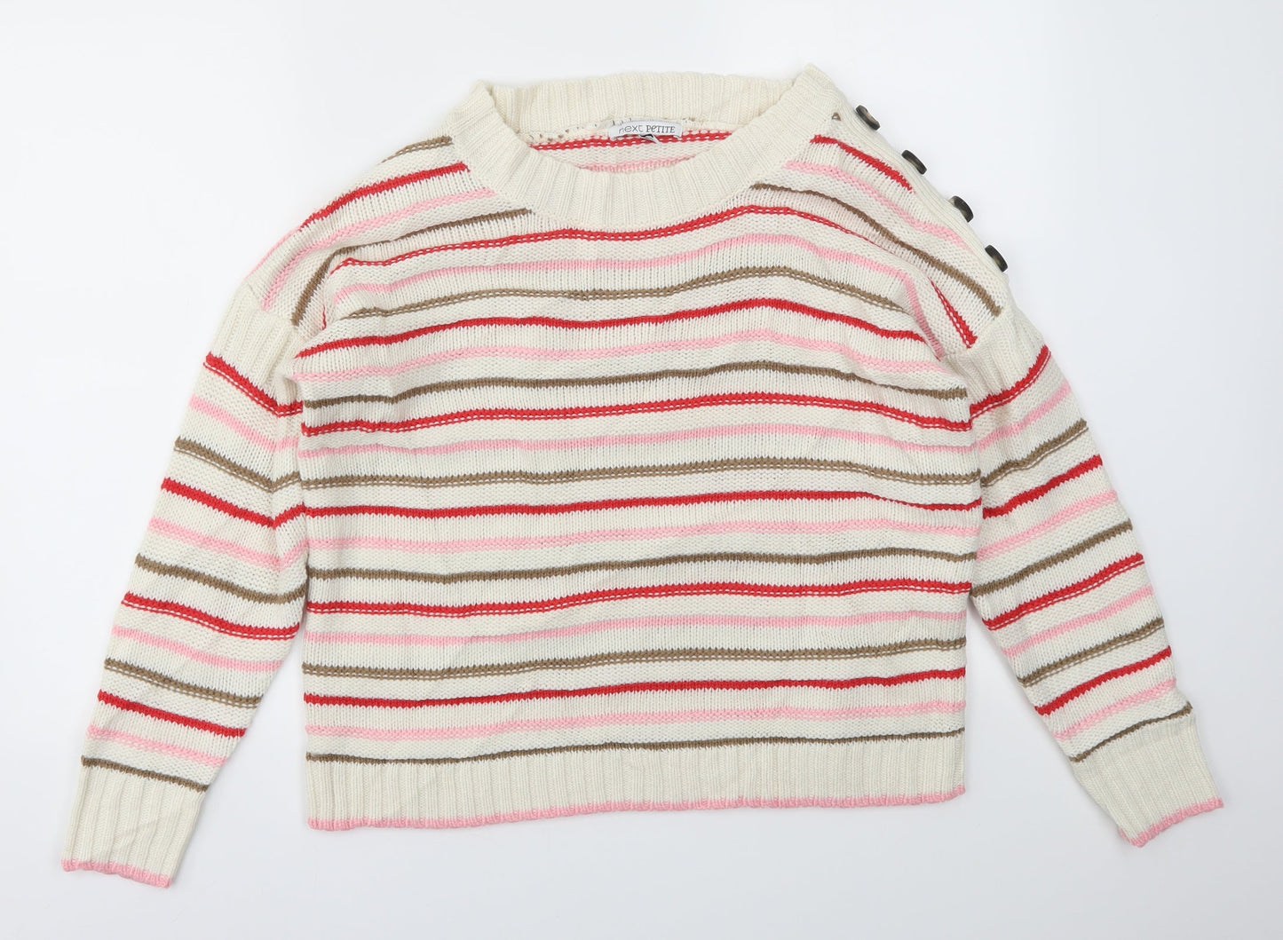 Womens UK Size M NEXT Multicoloured Pullover Jumper