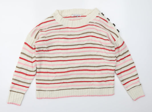 Womens UK Size M NEXT Multicoloured Pullover Jumper