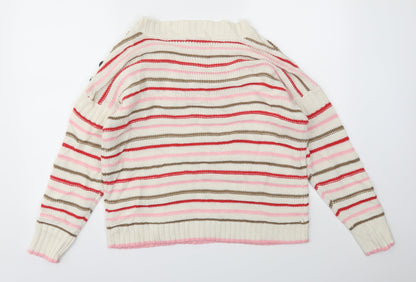 Womens UK Size M NEXT Multicoloured Pullover Jumper