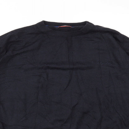 Piene Candin Mens Blue   Pullover Sweatshirt Size L