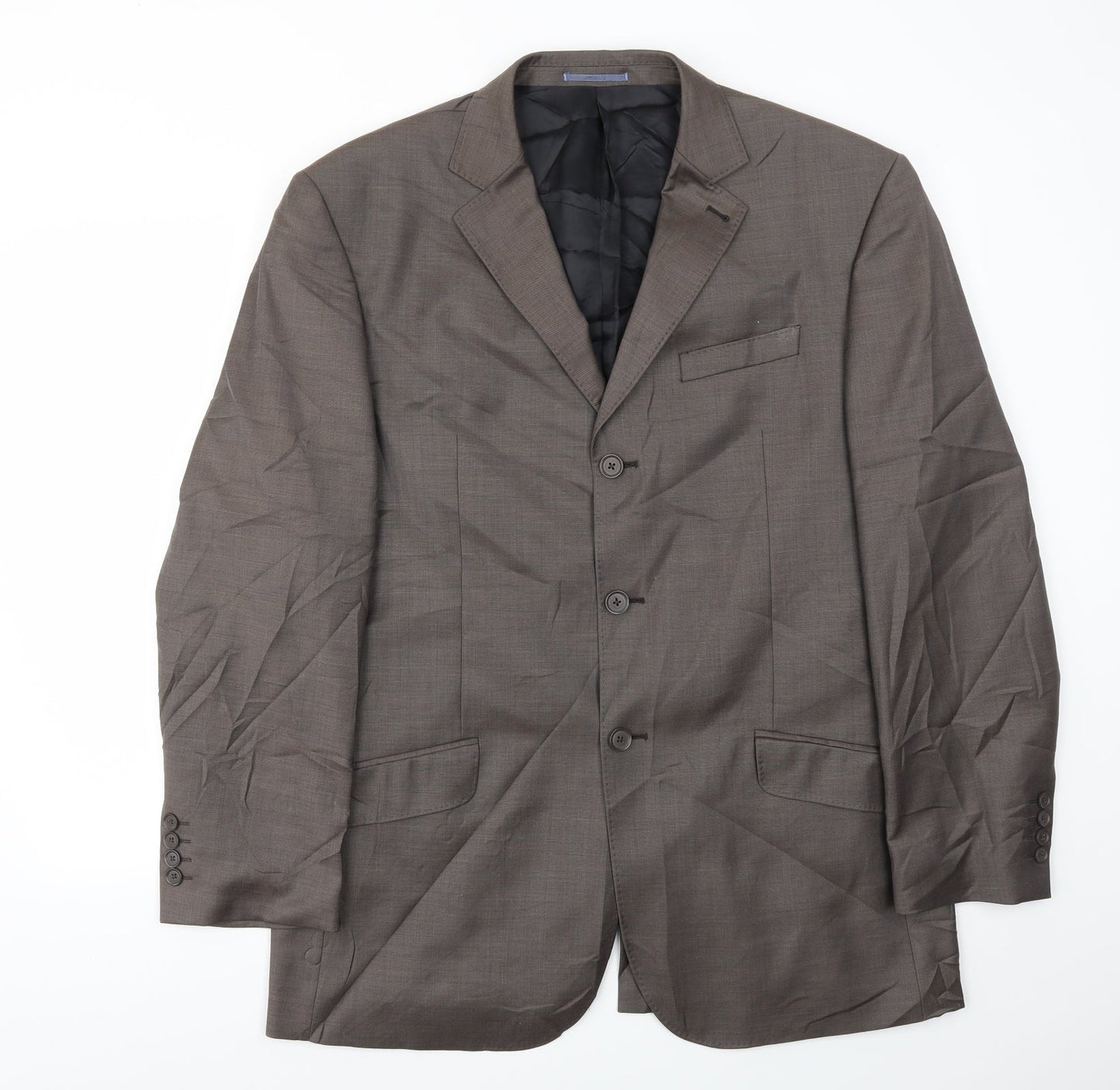 Mens UK Size 42 NEXT Regular Brown Suit Jacket