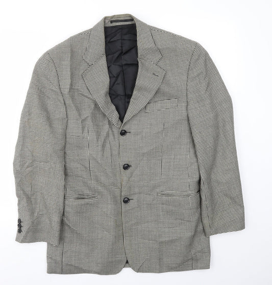 Mens UK Size 40 HAREWOOD Regular Brown Suit Jacket