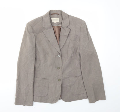NEXT Womens Brown   Jacket Blazer Size 10
