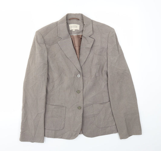 NEXT Womens Brown   Jacket Blazer Size 10