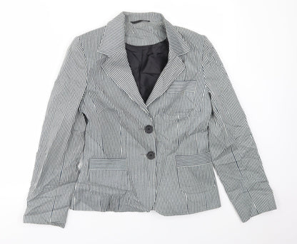 Womens UK Size 10 Preworn Regular Blue Blazer