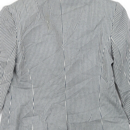 Womens UK Size 10 Preworn Regular Blue Blazer