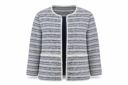 Monsoon Womens Blue   Jacket Blazer Size 14
