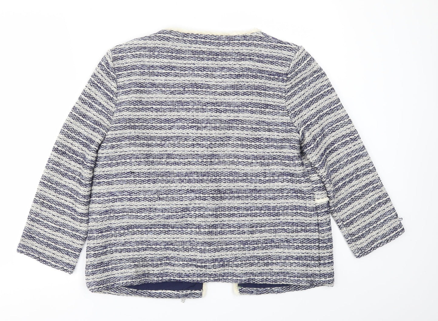 Monsoon Womens Blue   Jacket Blazer Size 14