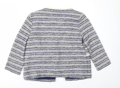 Monsoon Womens Blue   Jacket Blazer Size 14