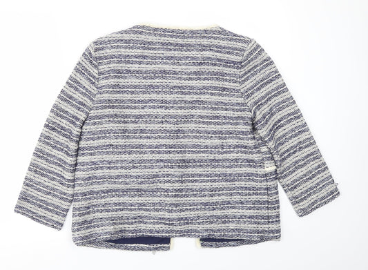 Monsoon Womens Blue   Jacket Blazer Size 14