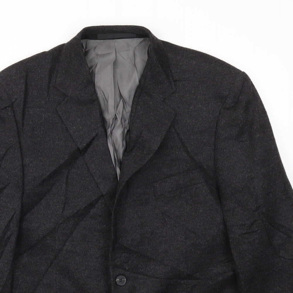 Mens UK Size 42 M&S Regular Grey Suit Jacket