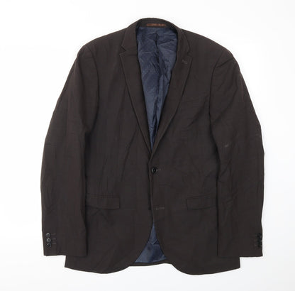 Mens UK Size 40 NEXT Regular Brown Suit Jacket
