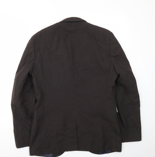 Mens UK Size 40 NEXT Regular Brown Suit Jacket