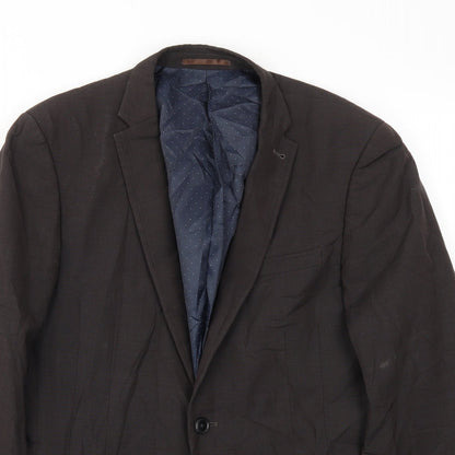 Mens UK Size 40 NEXT Regular Brown Suit Jacket