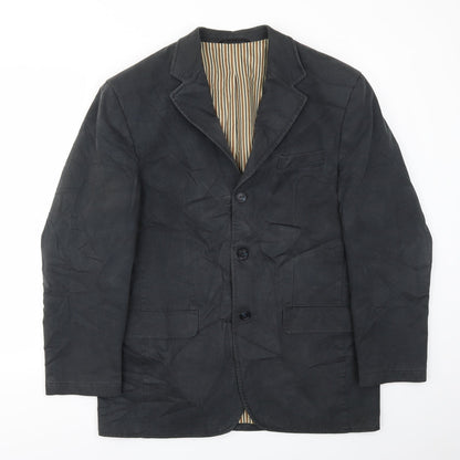 IE Mens Blue   Jacket Blazer Size 38
