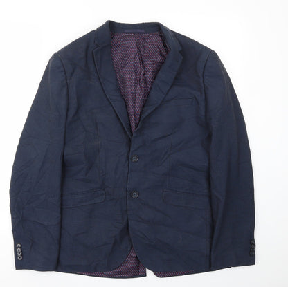 Mens UK Size 40 Taylor & Wright Regular Blue Suit Jacket