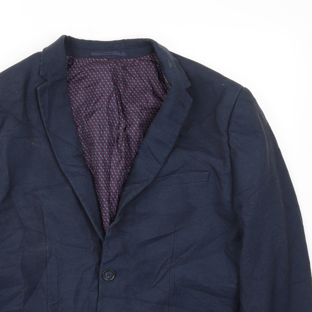 Mens UK Size 40 Taylor & Wright Regular Blue Suit Jacket