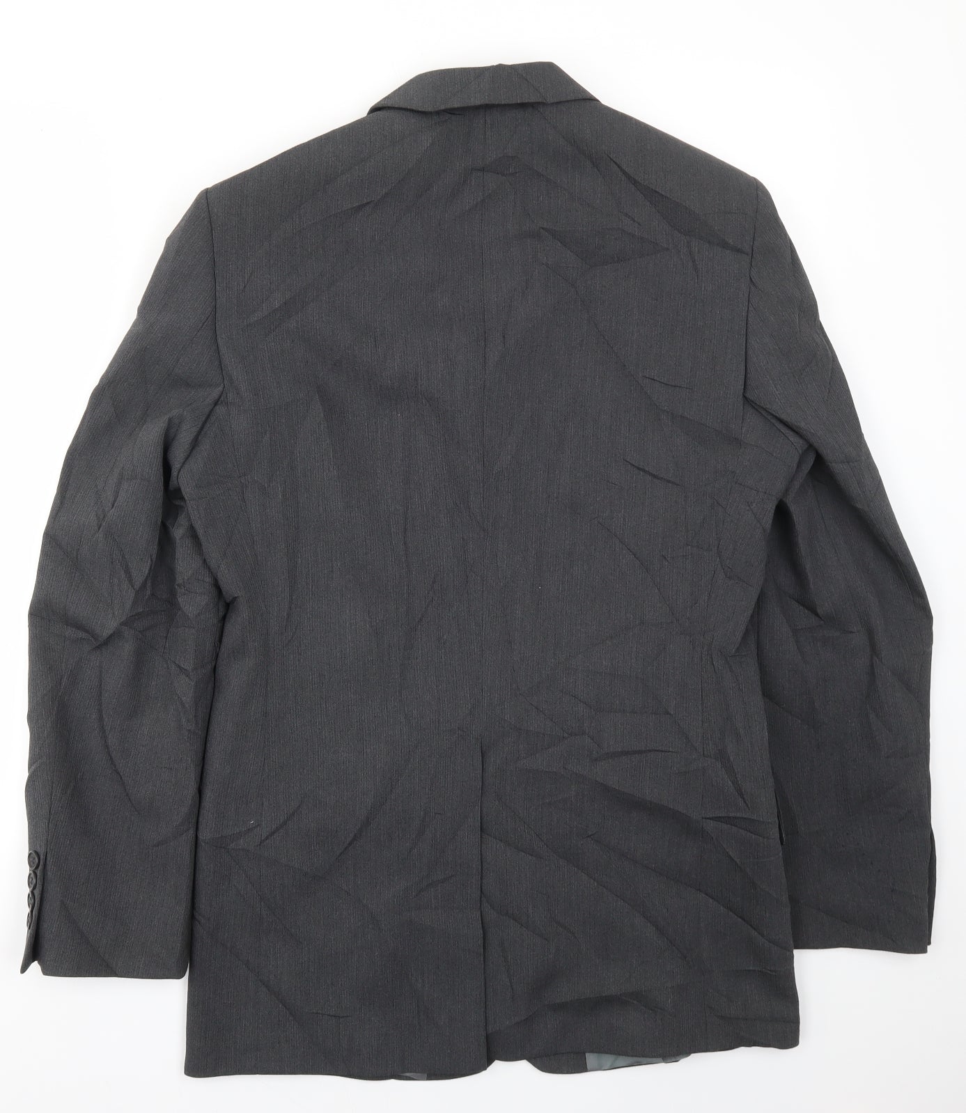 Mens UK Size 40 River Island Regular Grey Suit Jacket