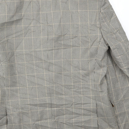 Mens UK Size 38 M&S Regular Brown Suit Jacket