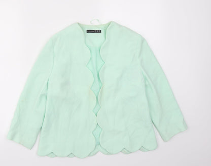 Primark Womens Green   Jacket Blazer Size 8