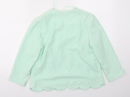 Primark Womens Green   Jacket Blazer Size 8