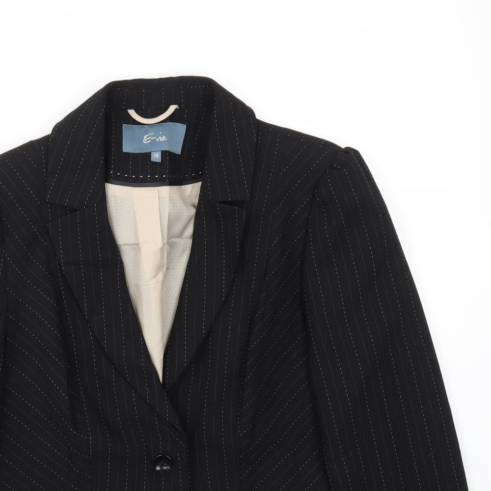 Womens UK Size 12 EVIE Regular Black Blazer