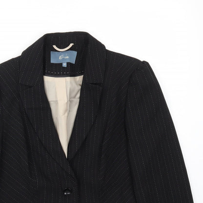 Womens UK Size 12 EVIE Regular Black Blazer