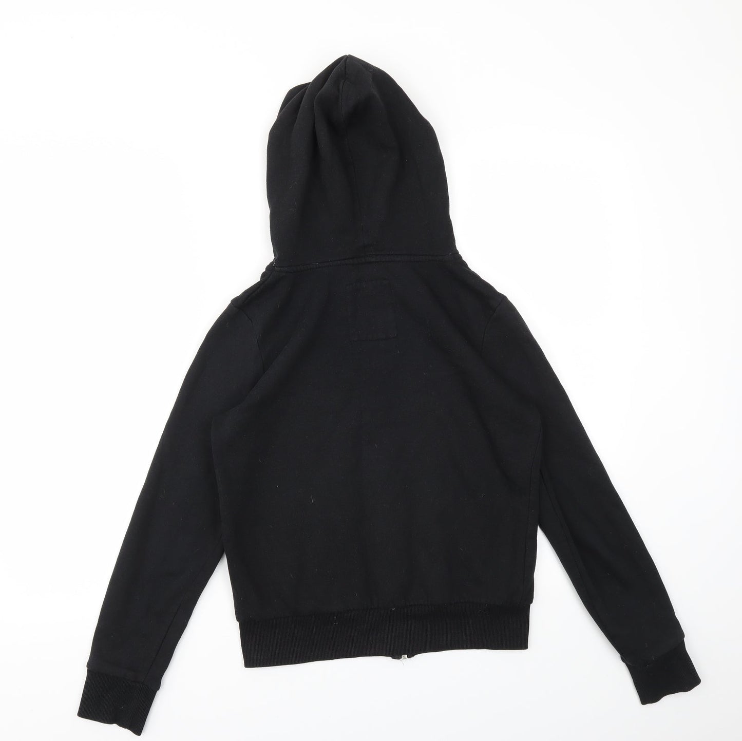 Womens UK Size 10 Primark Black Full Zip Jumper