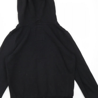 Womens UK Size 10 Primark Black Full Zip Jumper