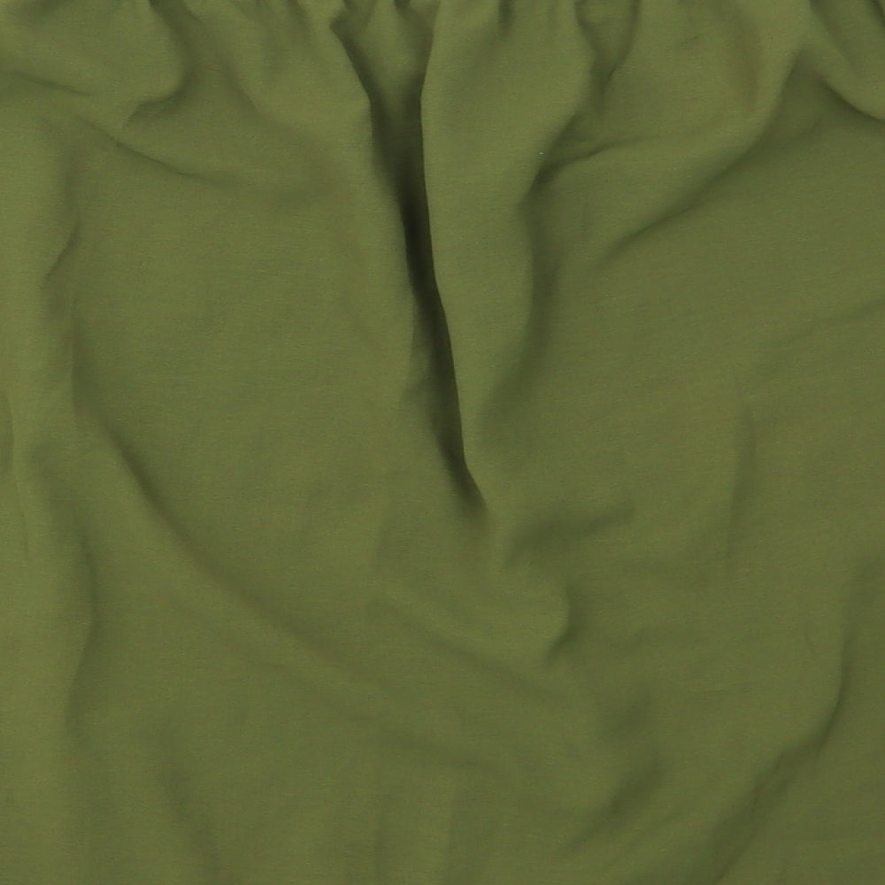 Abollria Womens Green   Basic Blouse Size 2XL