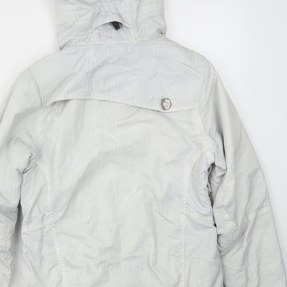 INFIDRY Womens White   Jacket Coat Size M