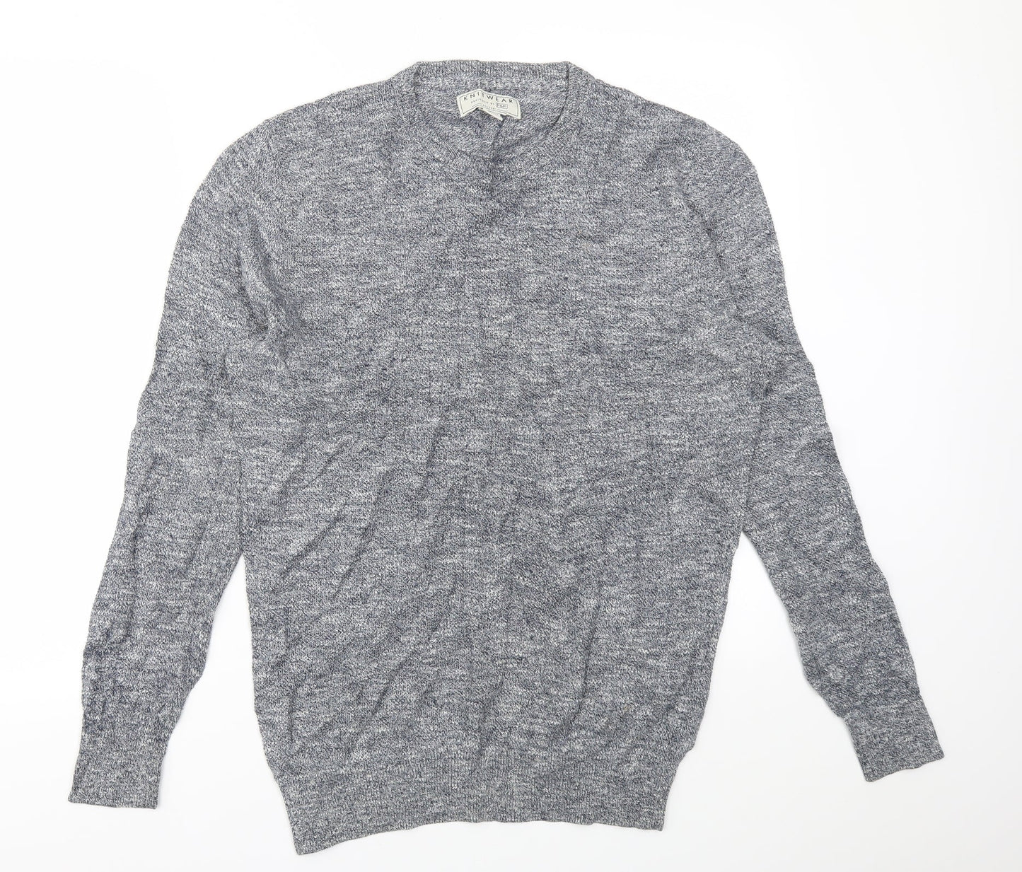 F&F Mens Blue   Pullover Sweatshirt Size M