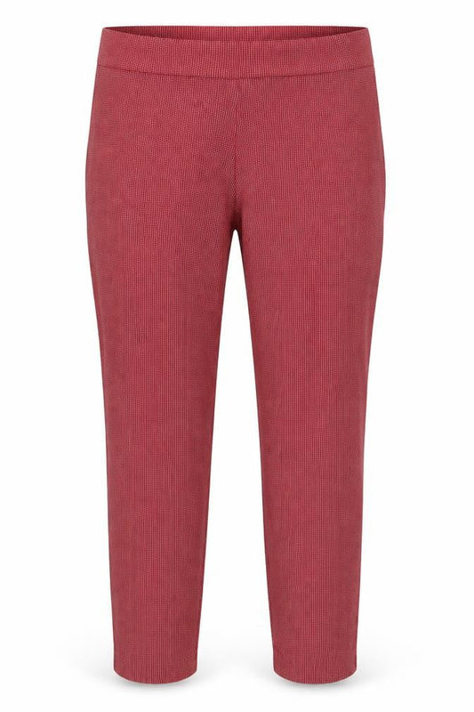 Womens UK Size 18 Hilary Radley Regular Fit  Red Trousers